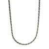 Sterling Silver Rope Necklace