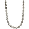 Sterling Silver Hoop Necklace