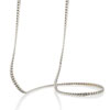 Thin Flat Snake Necklace
