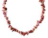Gray Semi Precious Chip Stone Necklace Beaded
