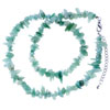 Lake Green Semi Precious Chip Stone Necklace Beaded