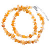 Special Semi Precious Chip Stone Necklace Beaded