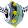 Green And Brown Seaweed With Yellow Texture Dots  Murano   ... 