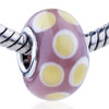  Light  Yellow And White Spots Intersperse  Murano   Glass   ... 
