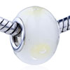  Jasmine  Bubble Dots Murano Glass European Beads