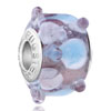 Brown Watermark And Txeture Dots Translucent  Lampwork Murano Glass   ... 