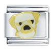 Pug Close Up Italian Charm