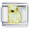 Pug Portrait Italian Charm