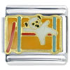 Pug High Jump Italian Charm