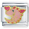 Dragon  Heart   Italian   Charm 