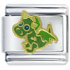 Winged Dragon Italian Charm
