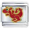 Red Dragon Italian Charm