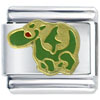 Green Fly Dragon Italian Charm