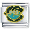  Pearl  Oyster Italian  Charm 