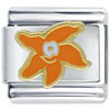 Orange Starfish Italian Charm