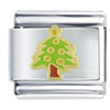 Spring Green  Christmas   Tree  Italian Charm
