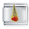 The Big Apple Italian Charm