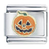 Halloween Pumpkin Italian Charm