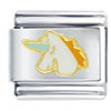 White Unicorn  Italian   Charm 