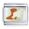  Flying  Red Boots Italian Charm