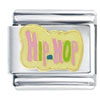 Colorful Hip Hop Italian Charm
