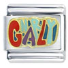Gnarly Word Italian Charm