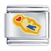 Heart Balloon Boy Italian Charm