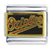 Orioles Baseball Licensed Italian Charm