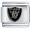 Nfl Oakland Raiders Football Licensed Italian Charm