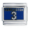 Nfl Harrington #3  Sports  Italian Charm