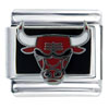 Nba Chicago Bulls Licensed Italian Charm