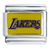 Nba Los Angeles Lakers Text Licensed Italian Charm