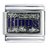 Nba Sacramento Kings Glitter Licensed Italian Charm