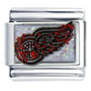 Nhl Detroit Red Wings Glitter Sports Italian Charm