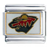 Nhl Minnesota Wild Licensed Italian Charm