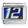 Nascar #12 Sports Italian Charm