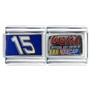Nascar #15  Double   Link  Sports Italian Charm