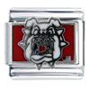 Fresno State Bulldog Licensed Italian Charm