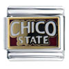 Csu Chico State Licensed Italian Charm
