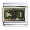 Csu Colorado State Licensed Italian Charm