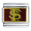 Fs Florida State Licensed Italian Charm