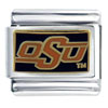 Osu Oklahoma State Sports Italian Charm