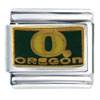 University Of Oregon Sports Italian Charm