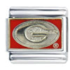 Ga Silver Tone Licensed Italian Charm