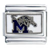 University Of Memphis Sports Italian Charm