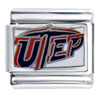 Utep Texas El Paso Sports Italian Charm