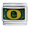 University Of Oregon Glitter Sports Italian Charm