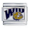 Wiu Western Illinois Sports Italian Charm
