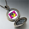 Graduated  Happy Face  Round And Flower Pendant