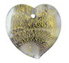  Murano   Glass   Heart   Pendant 